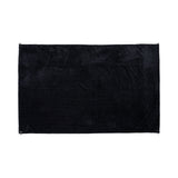Sportsheets Signature Waterproof Blanket in plush ribbed black texture for added comfort and protection during intimate moments.