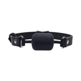 Sportsheets Signature Midnight Muse Barrel Gag with sleek cylindrical design for sophisticated power-exchange play.