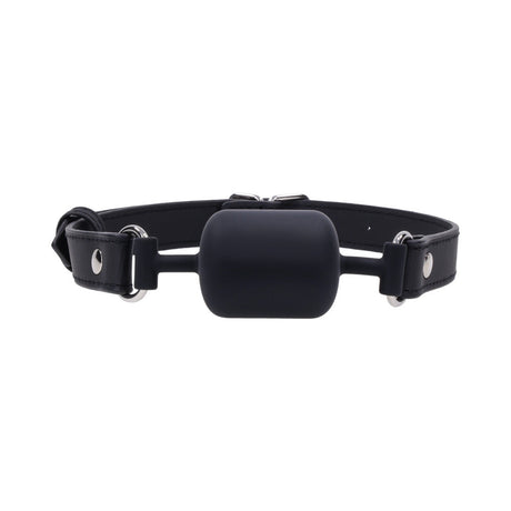 Sportsheets Signature Midnight Muse Barrel Gag with sleek cylindrical design for sophisticated power-exchange play.