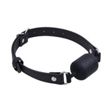 Sportsheets Signature Midnight Muse Barrel Gag featuring a sleek cylindrical shape and comfortable fit.