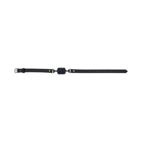 Sportsheets Signature Midnight Muse Barrel Gag sleek black design for enhanced comfort and unique sensation during play.