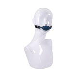 Sportsheets Signature Twilight Tease Oval Gag displayed on a mannequin for sensory control during intimate play.
