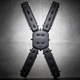 Master Series Masters St Andrew's Cross wall-mounted design for discreet play space enhancement.