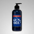 Gun Oil H2O Water-based Lubricant 32 Oz in a blue bottle with a pump dispenser