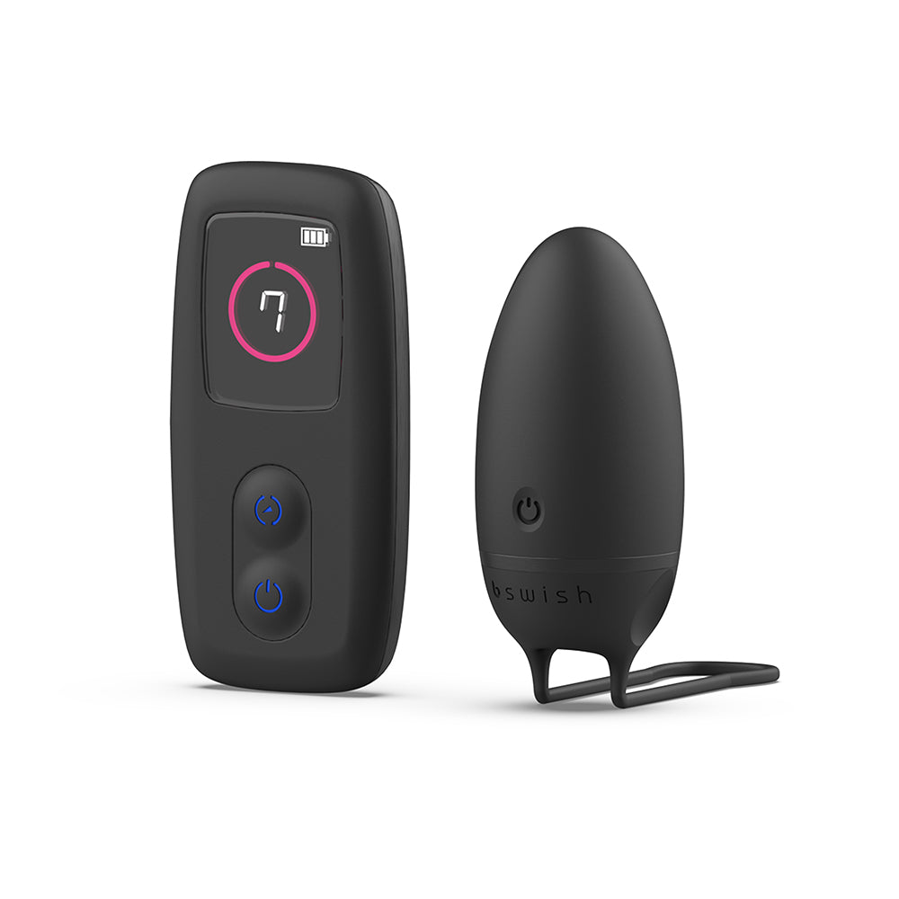 B Swish Bnaughty Premium Unleashed Vibrator Black