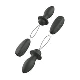 B Swish Bfilled Classic Unleashed Vibrating Plug Black