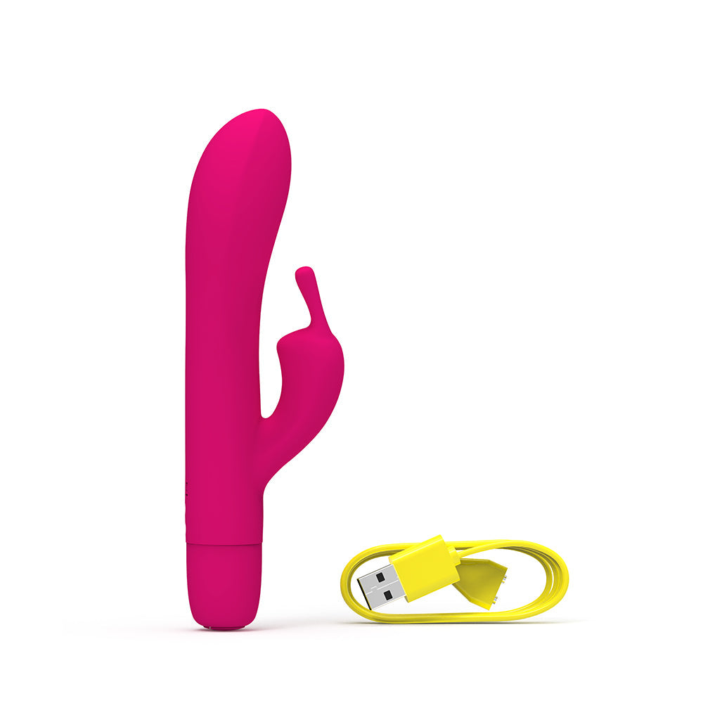 B Swish Bwild Bunny Infinite Classic Vibrator Sunset Pink