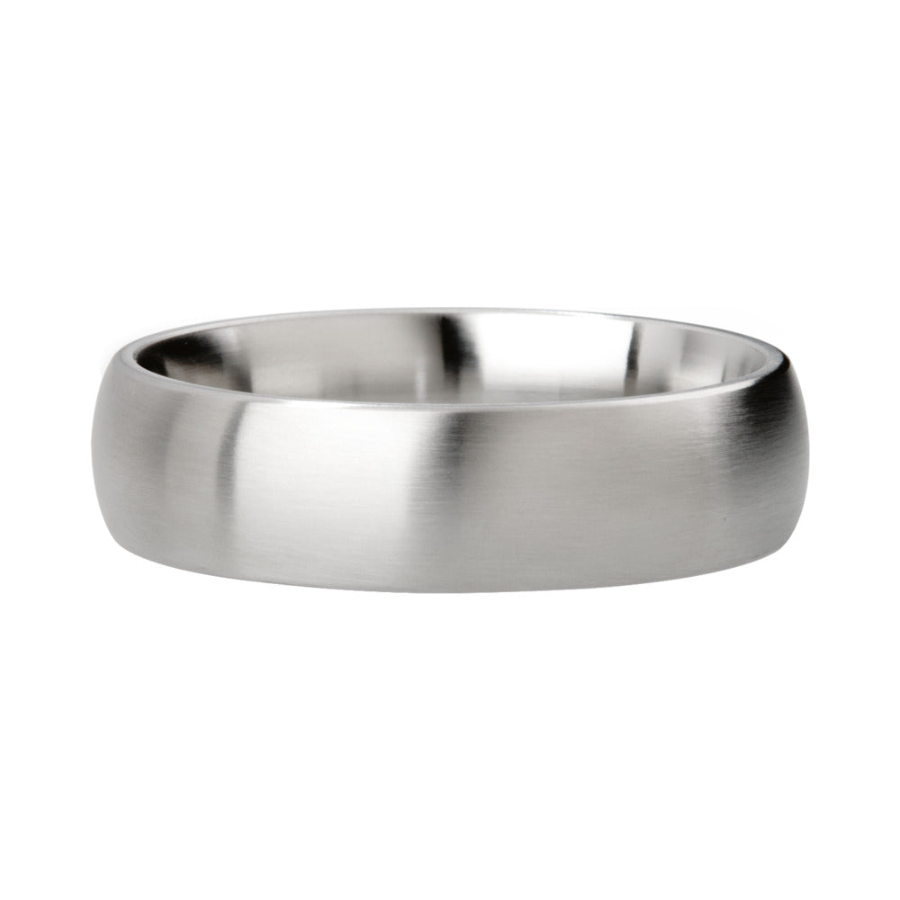 Mystim Earl Brushed Stainless Steel Cock Ring 51mm