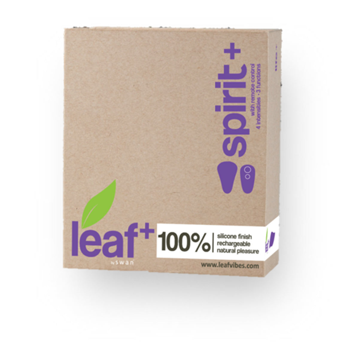 Leaf Spirit Plus Panty Vibe W/ Remote Purple
