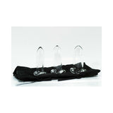 Crystal Delights Pacik Glass Dilator 3-Piece Set