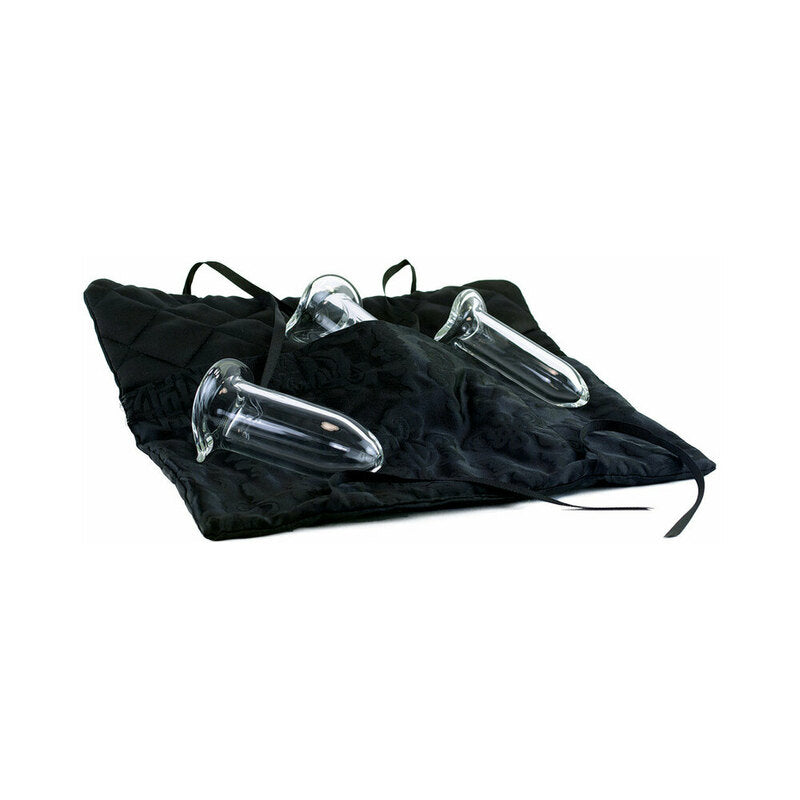 Crystal Delights Pacik Glass Dilator 3-Piece Set