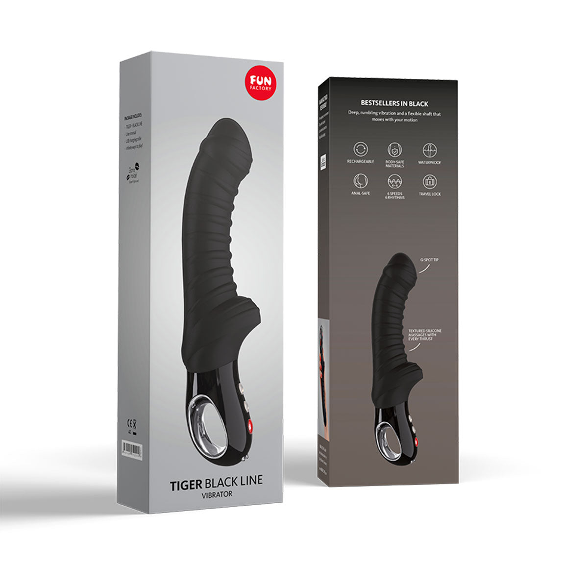 Fun Factory Tiger Black Line Vibrator