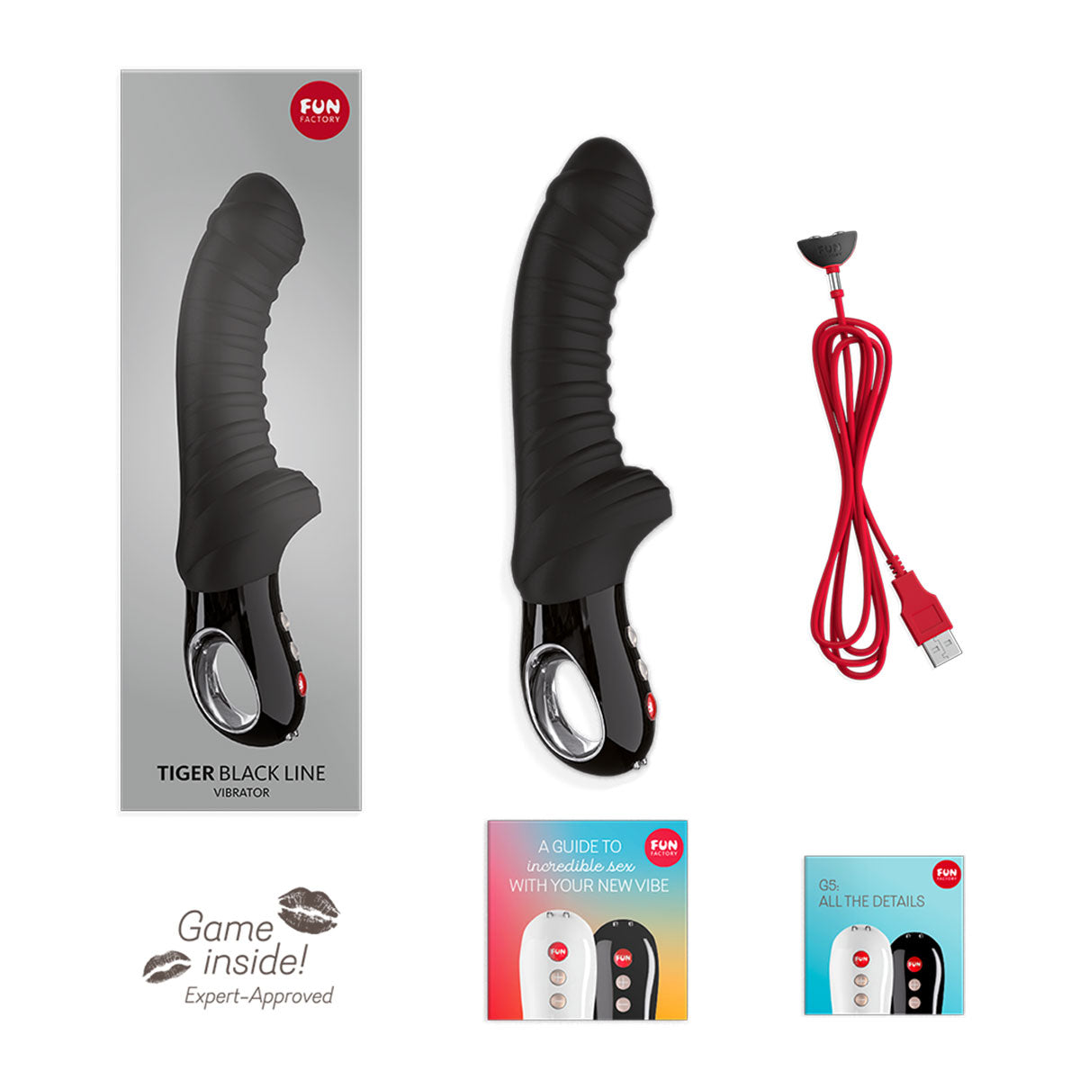 Fun Factory Tiger Black Line Vibrator