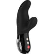 Fun Factory Miss Bi Black Line Dual Action Vibrator showcasing its ergonomic design and dual stimulation features.