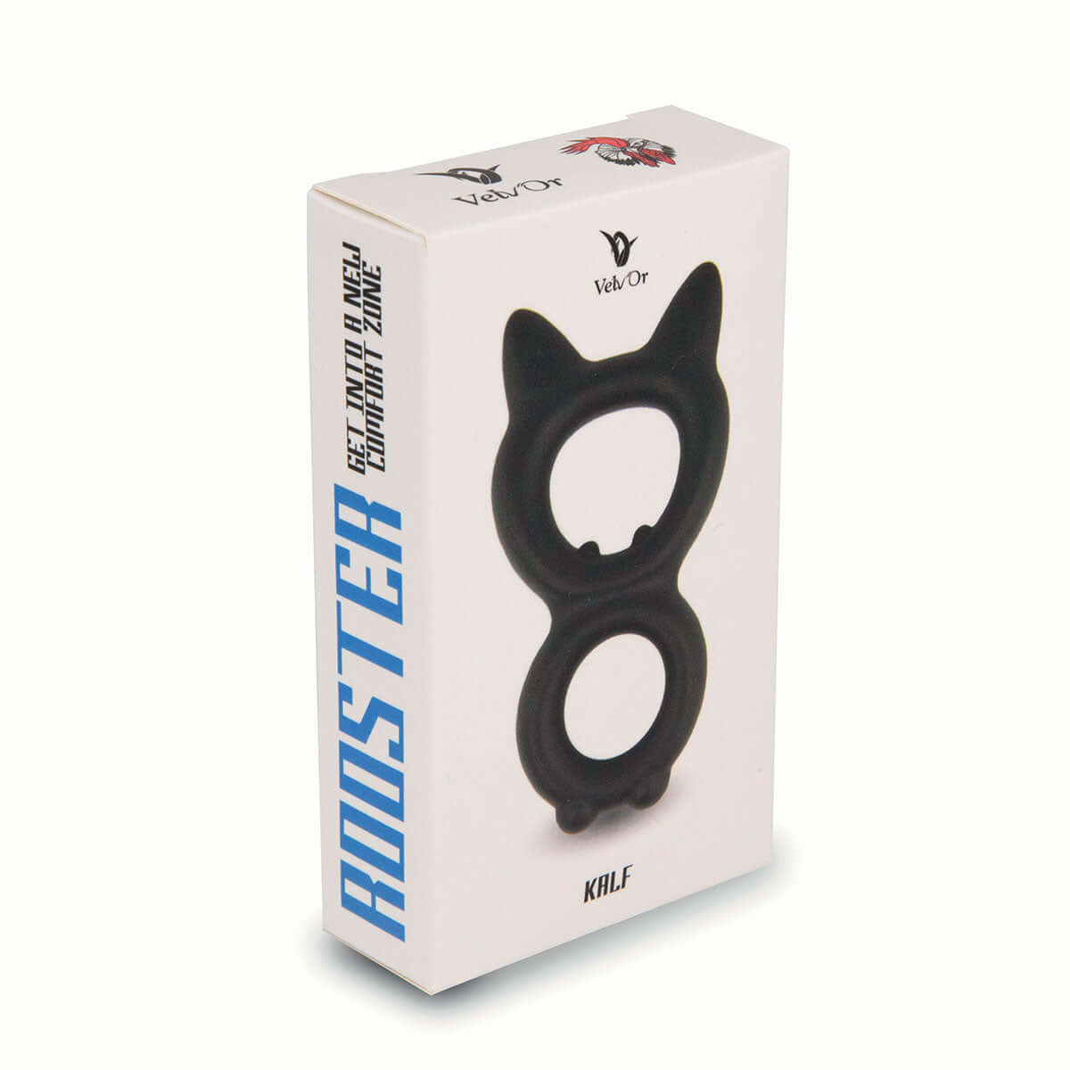 Velv'Or Rooster Kalf Cat Ears Double Cock Ring