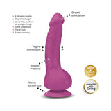 Gvibe Greal MINI 7 inches Vibrating Dildo Fuchsia