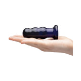 Glas 3.5 inches Rechargeable Remote-Controlled Vibrating Beaded Butt Plug