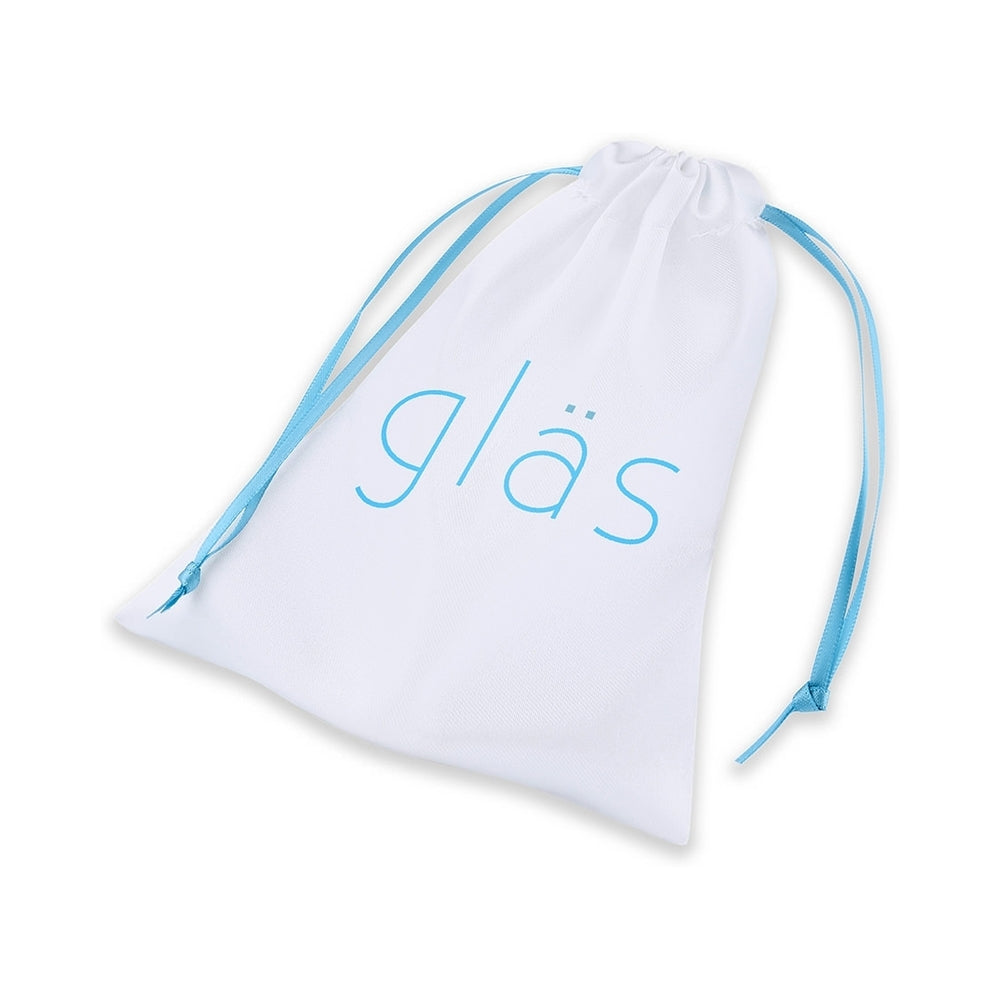 Glas 3.5 inches Rechargeable Remote-Controlled Vibrating Beaded Butt Plug