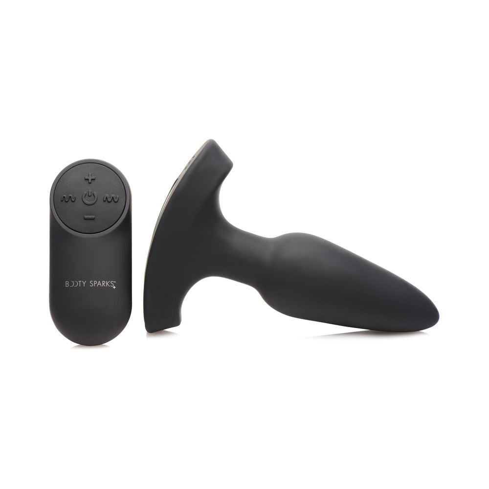 Booty Sparks Laser Heart Anal Plug with Remote S