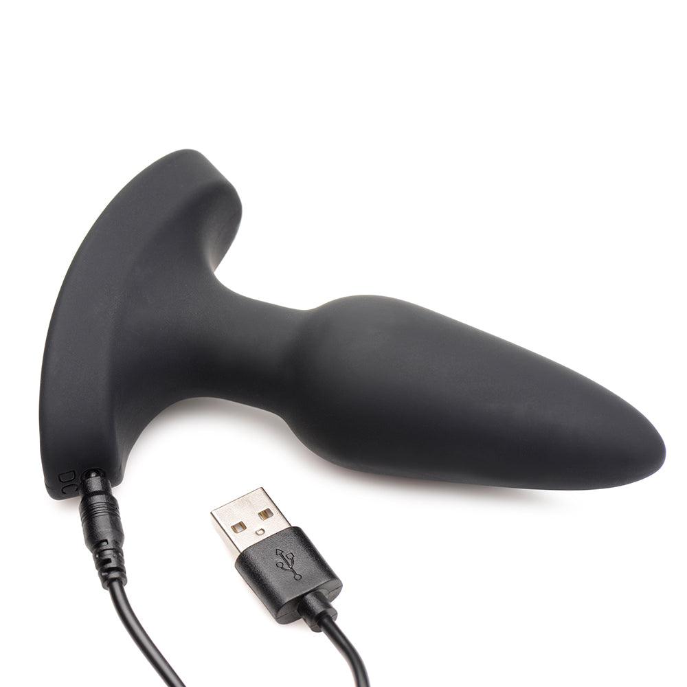 Booty Sparks Laser Heart Anal Plug with Remote S