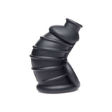 Master Series Dark Chamber Silicone Chastity Cage