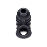 Master Series Dark Chamber Silicone Chastity Cage