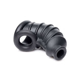 Master Series Dark Chamber Silicone Chastity Cage