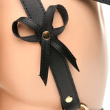 STRICT Bondage Harness with Bows Black XL-2XL