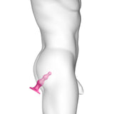 Strap-On-Me Dildo Plug Beads Small Raspberry