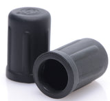 Master Series Viper Nipple Suckers Black suction cups for enhanced nipple stimulation, showcasing a sleek design.