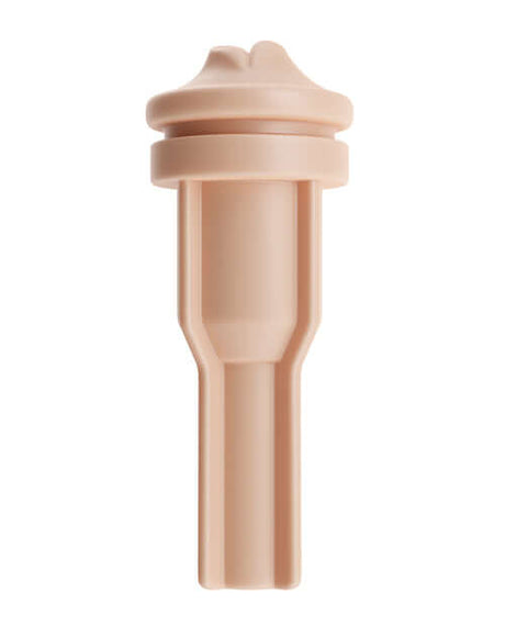Autoblow AI Ultra Mouth Sleeve Beige - an interchangeable, realistic feeling sleeve for added stimulation.