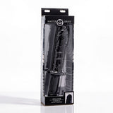 The Violator 13 Mode XL Dildo Thruster in packaging, showcasing its realistic design and thrilling features.