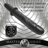 The Violator 13 Mode XL Dildo Thruster features powerful vibration, realistic texture, and an easy grip handle.