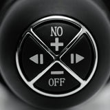 Control panel for The Violator 13 Mode XL Dildo Thruster with buttons for vibration settings.