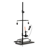 Ultimate Enforcer Forced Orgasm Tower with Sex Machine featuring a sturdy steel design and removable components.