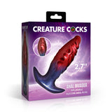 Creature Cocks Anal Invader Inflatable Fantasy Anal Plug packaging showcasing the unique design and features.