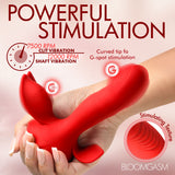 Bloomgasm Gyrarose Gyrating Silicone Vibrator showcasing powerful clit and G-spot stimulation features.