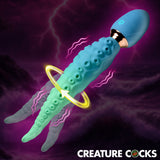 Creature Cocks Deep Squirmer Squirming Silicone Vibrator with tentacle design and vibrant colors.