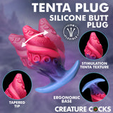 Creature Cocks Tenta Plug Silicone Butt Plug featuring textured tentacle design and ergonomic base for comfortable use.