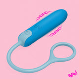 Bang Silicone Bullet with Cord Blue - Image 2