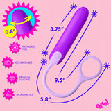 Bang Silicone Bullet with Cord Purple - Image 5