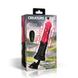 Creature Cocks Thrusting Gallop Vibrating Silicone Dildo packaging showing features and customizable settings.