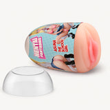 Asuna the School Girl Pussy Egg Masturbator packaging with ultra-soft TPE sleeve for discreet solo play.