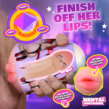 Miyabi the Succubus Mouth Egg Masturbator showcases ultra-realistic TPE lips for optimal pleasure.