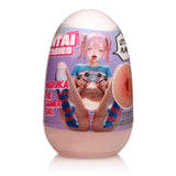 Haruka the Gamer Girl Pussy Egg Masturbator anime-inspired design with a compact pocket-sized stroker from Hentai Fantasies.