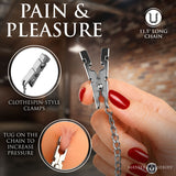 Naughty Pleasure Nipple Clamps
