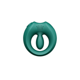 ZALO Apis Vibrating Couples Ring Turquoise Green, a sculptural couples ring designed for comfort and stimulation.