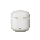 ZALO Apis Vibrating Couples Ring Ivory White sleek design with premium silicone material