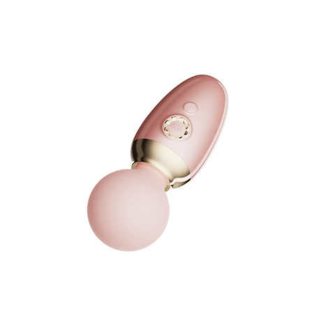 ZALO's AVA pink app-controlled smart wand massager with DirectPower 2.0 and heating function for powerful, precise stimulation