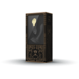 ZALO Aya Wearable Vibrator Obsidian Black in elegant packaging with ergonomic design and removable silicone attachment.